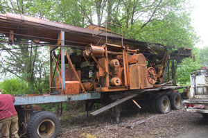 Berger Tower transport closup