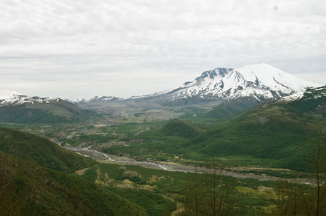 Toutle Valley upstream, June 2011