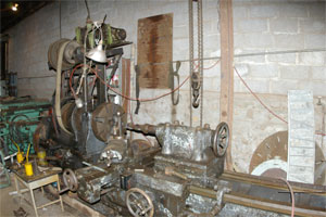 48/30 x 144 gap bed lathe