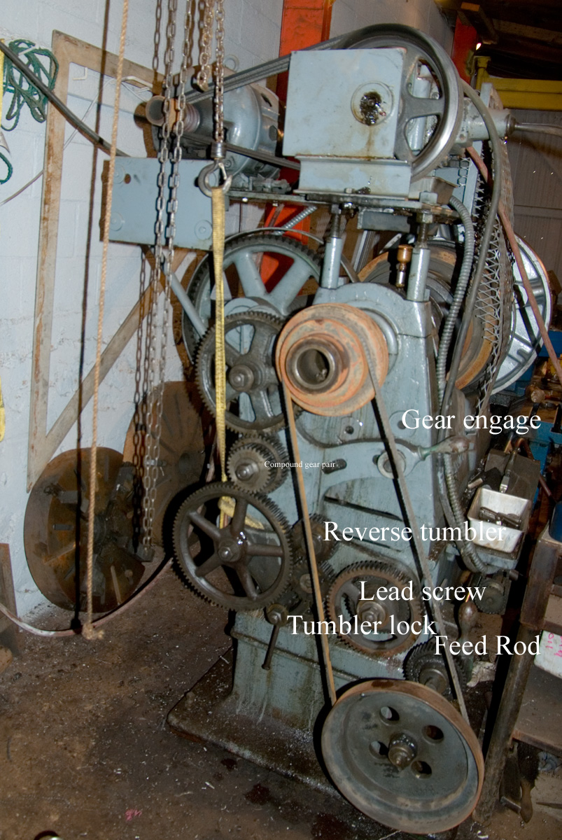 Changing Gears on Lathe